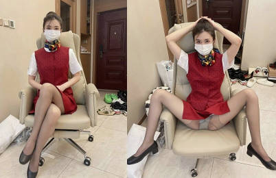 某航空姐飞机上是女神❤️下机就是金主的母狗，啪啪喝尿各种调教极度反差84P+41V【1.5G】