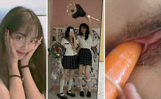 【极品泄密】漂亮JK妹子被前男友用胡萝卜插逼还问爽不爽分手后视频遭泄密【35M】