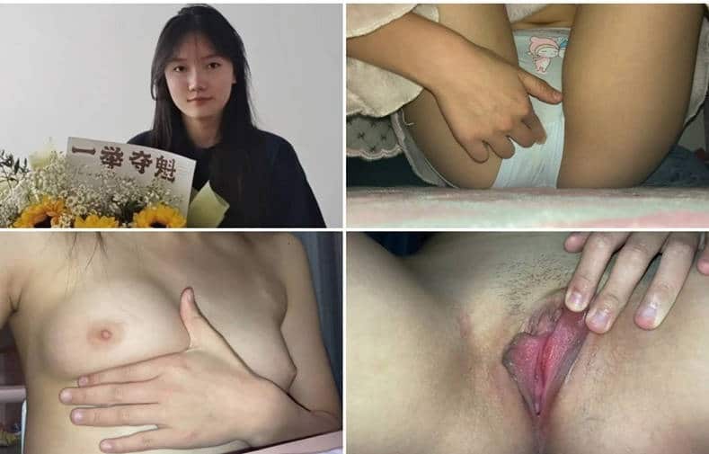 表妹手机里发现的自拍视频⭐乖乖女私下这么闷骚竟然还把阴毛都剃了【580M】