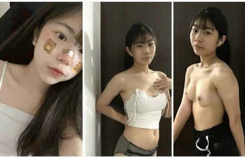 在校女大学生被模特招聘公司忽悠脱衣服面试检查三维 4V【65M】